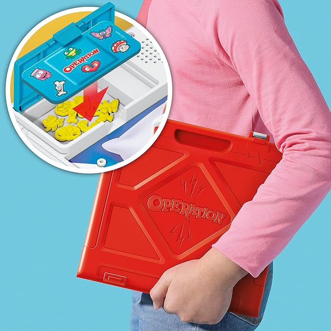 Buy Operation Electronic Board Game with All in One Carrying Case  | Yallatoys.com