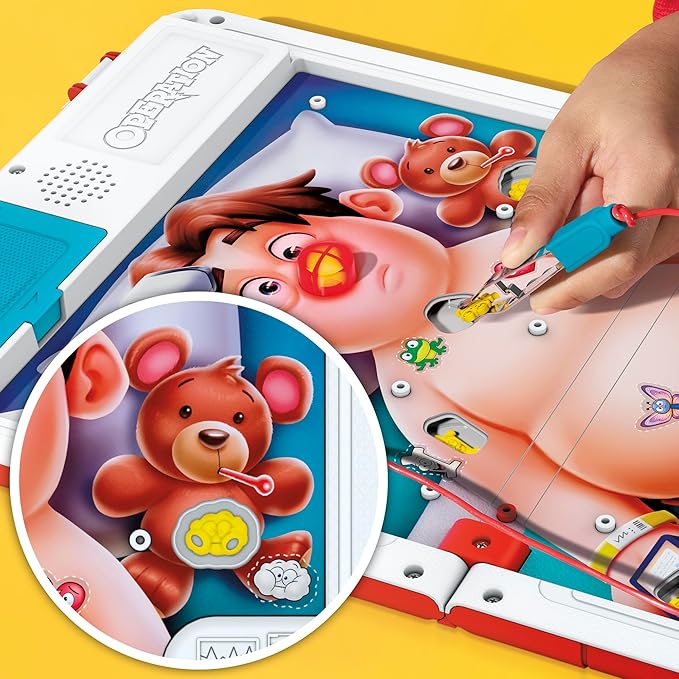 Buy Operation Electronic Board Game with All in One Carrying Case  | Yallatoys.com