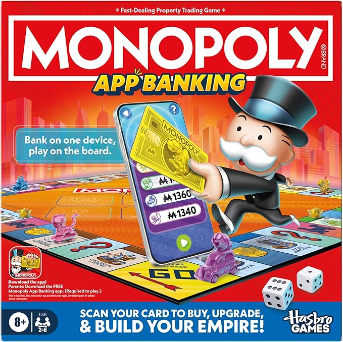 Buy Monopoly App Banking Board Game | Yallatoys.com