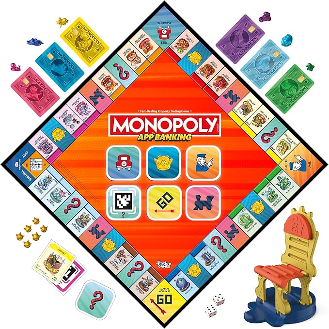 Buy Monopoly App Banking Board Game | Yallatoys.com