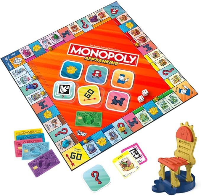 Buy Monopoly App Banking Board Game | Yallatoys.com