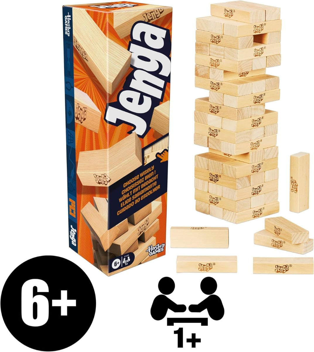 Buy Hasbro Games Jenga Game | Yallatoys.com