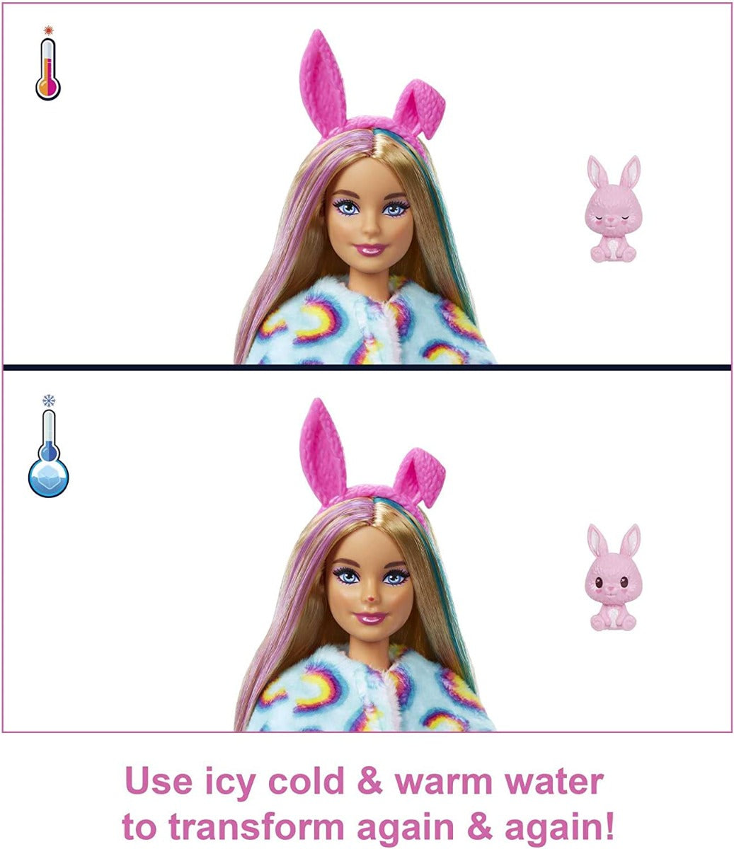 Buy Barbie Cutie Reveal Doll with Bunny Plush Costume & 10 Surprises | Yallatoys.com