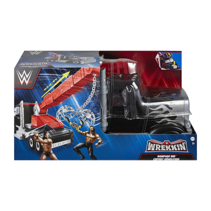 Buy WWE Action Figure Vehicle Wrekkin Rampage Rig Truck | Yallatoys.com