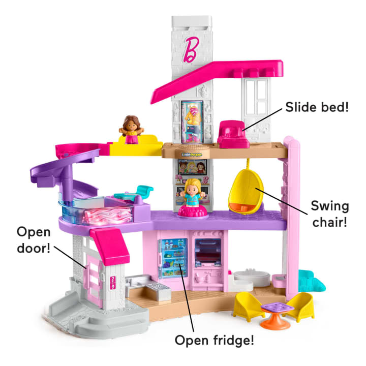 Buy Barbie Little DreamHouse by Little People Playset | Yallatoys.com