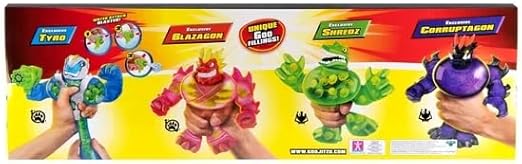 Buy Goo Jit Zu Special Edition All Star 4 Pack | Yallatoys.com