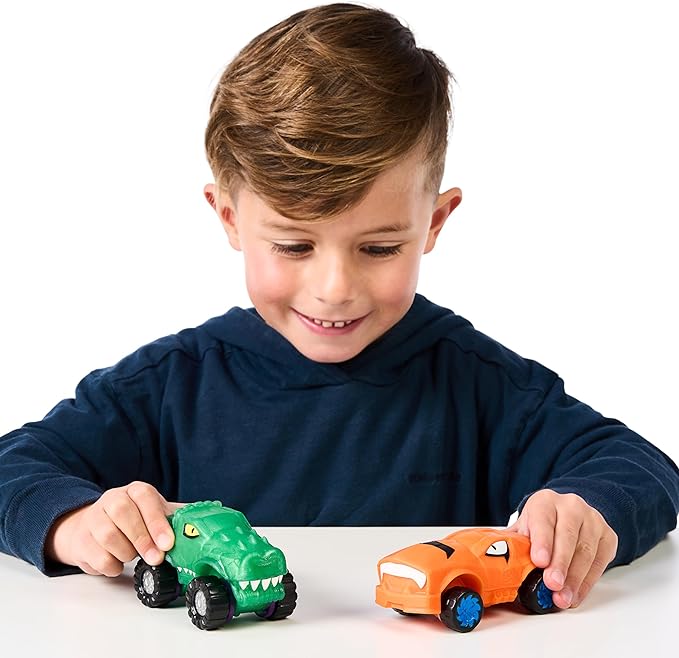 Buy Goo Jit Zu Goo Mobiles Versus Pack Turbo Tygor Vs Rumble Rock Jaw | Yallatoys.com