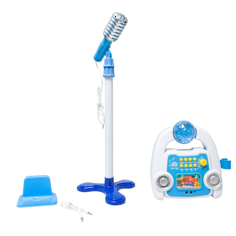 Buy Kids Rock N Sing Karaoke Musical Toy Instrument Set Blue | Yallatoys.com