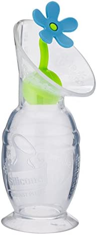 Haakaa Silicone Pump Flower Stopper Blue Haakaa Yallatoys