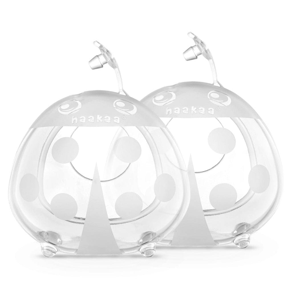 Haakaa 2 Pk 75Ml Silicone Breast Milk Collector + Storage Bag Haakaa Yallatoys