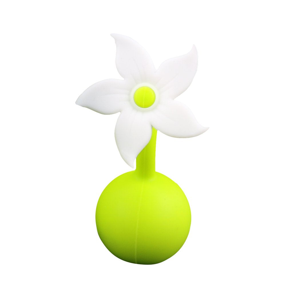 Haakaa Silicone Pump Flower Stopper White Haakaa Yallatoys