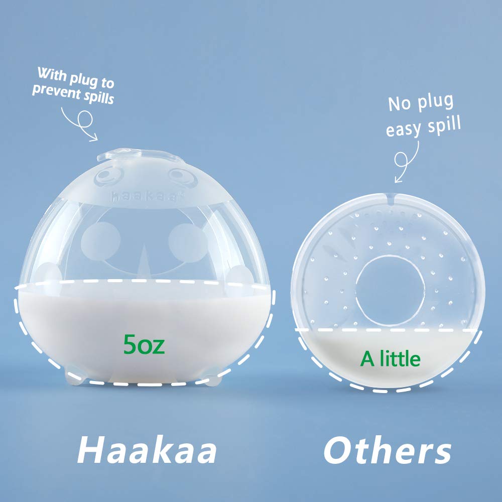 Haakaa Ladybug Silicone Milk Collector 5 Oz. 150Ml 2X Haakaa Yallatoys