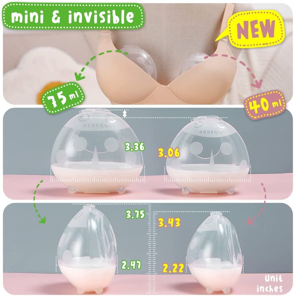 Haakaa Ladybug Silicone Milk Collector 1.4 Oz. 40Ml 2X Haakaa Yallatoys