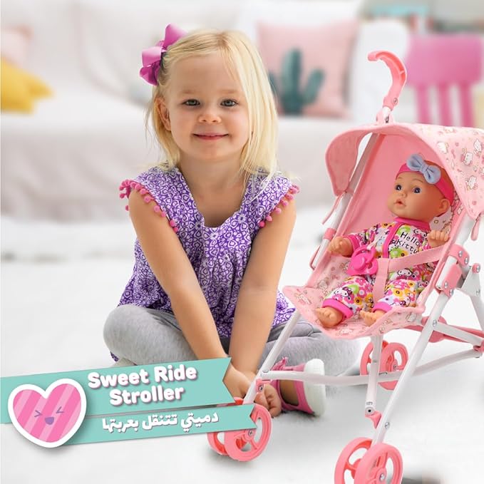 Buy Hello Kitty Amoura Doll Stroller | Yallatoys.com