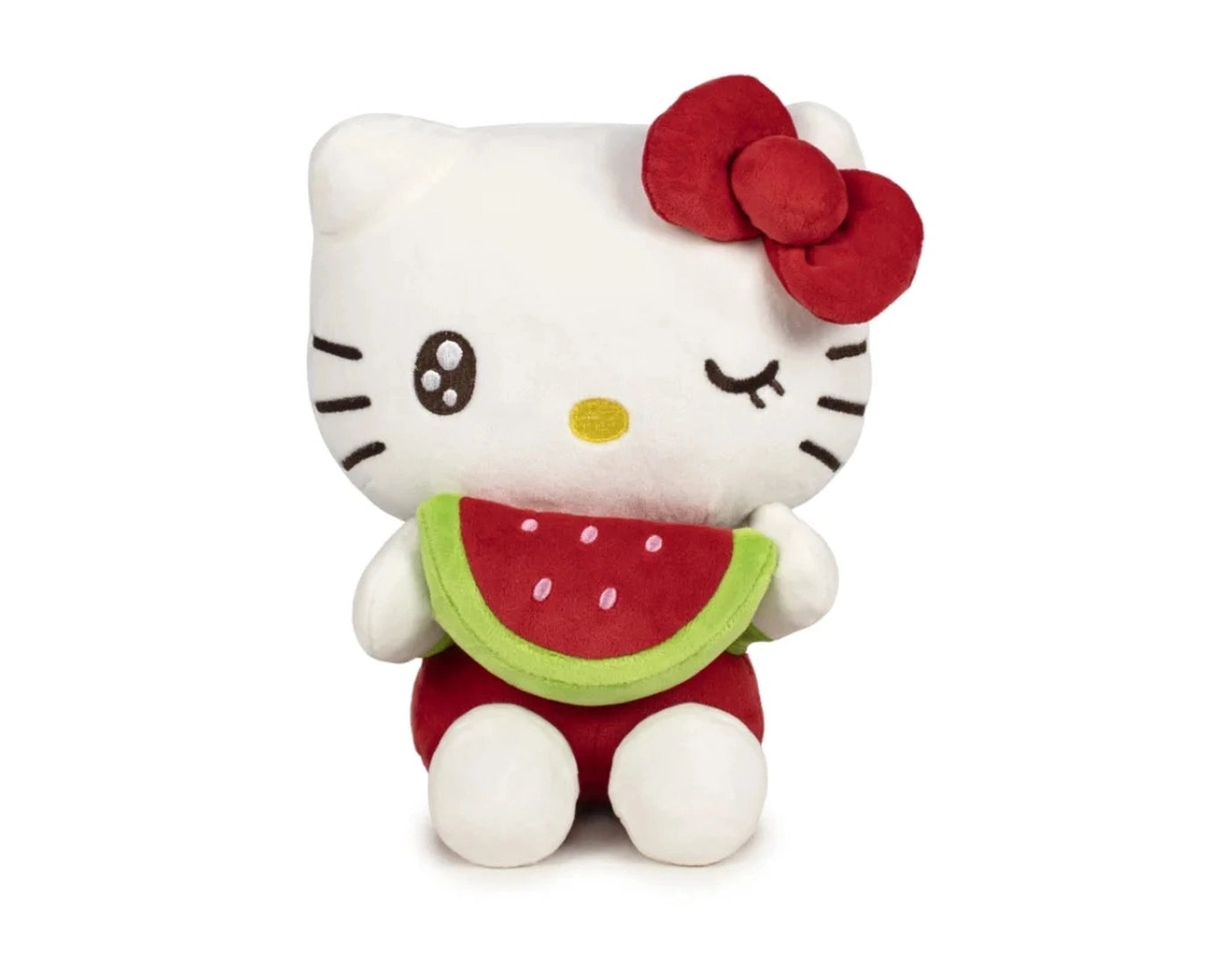 Buy Hello Kitty Macedonia Plush Watermelon 32 cm | Yallatoys.com