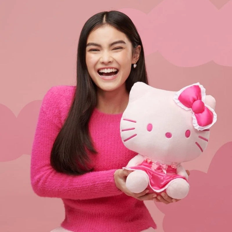 Buy Hello Kitty 12 Inch Pink Monochrome Plush | Yallatoys.com