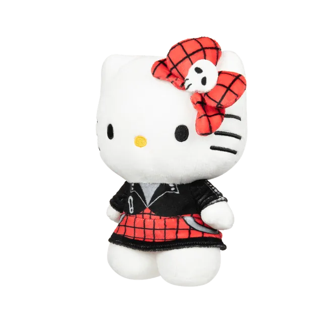 Buy Hello Kitty W2 Punks Plush Toy Red 20 cm | Yallatoys.com