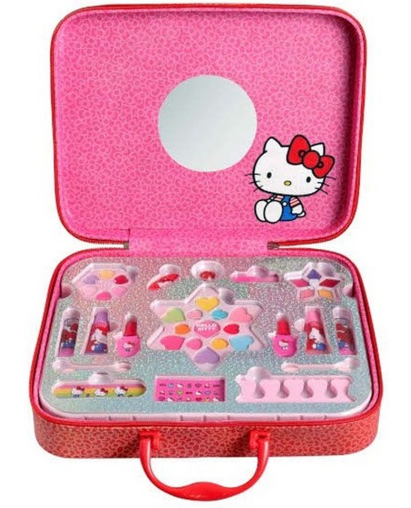 Buy Hello Kitty Padded Makeup Case | Yallatoys.com