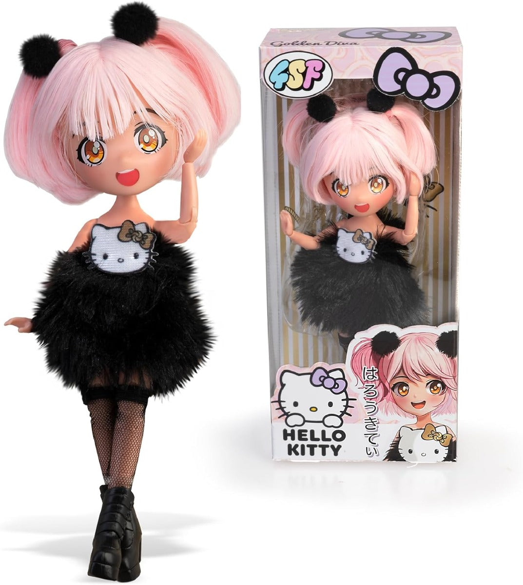 Buy Hello Kitty Manga Doll Golden Diva | Yallatoys.com