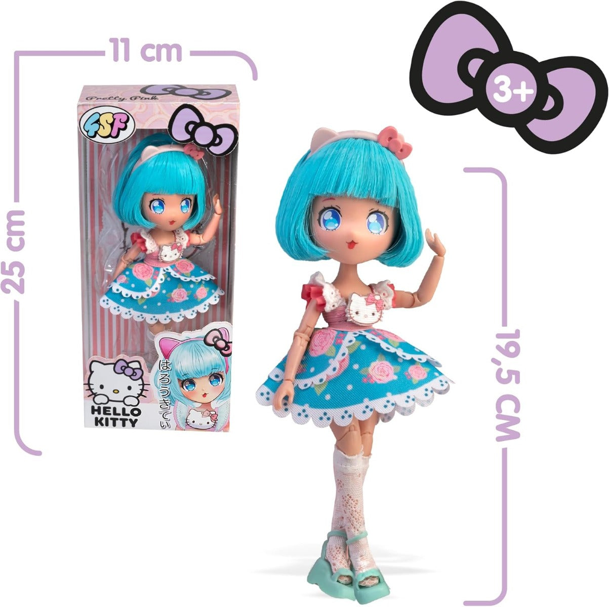 Buy Hello Kitty Manga Doll Pretty Pink | Yallatoys.com