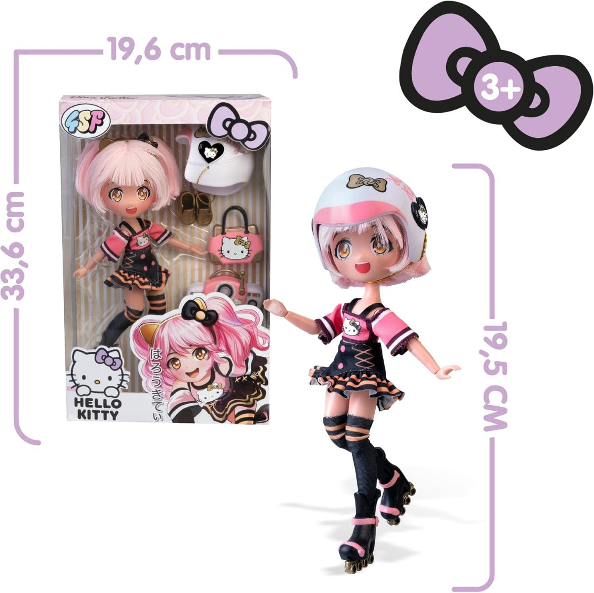 Buy Hello Kitty 4SF Famosa Golden Diva Roller | Yallatoys.com