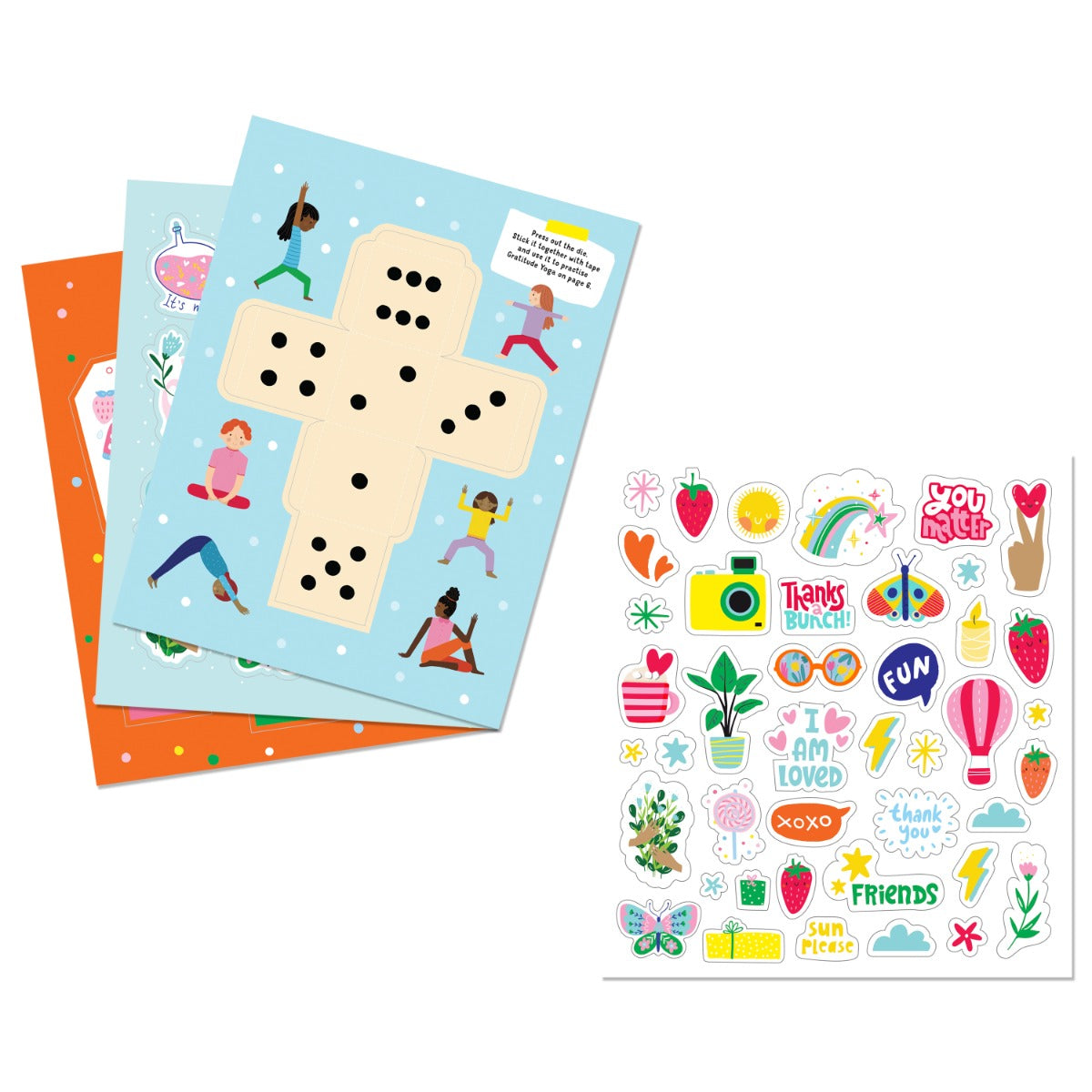 Buy Hinkler Mindful Me Super Thankful Sticker Activity Book | Yallatoys.com