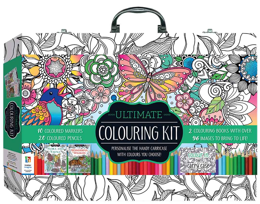 Buy Hinkler Kaleidoscope Ultimate Colouring Carry Case Nature | Yallatoys.com