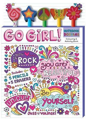 Buy Hinkler Notebook Doodles Go Girl Colouring & Activity Book | Yallatoys.com