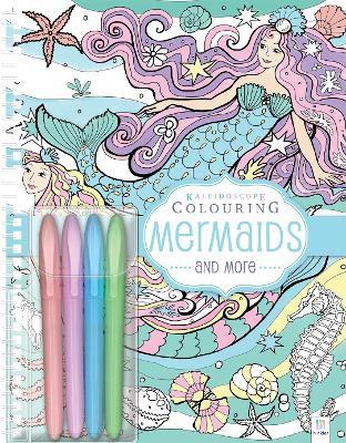 Buy Hinkler Kaleidoscope Colouring Pastel Markers Mermaids | Yallatoys.com