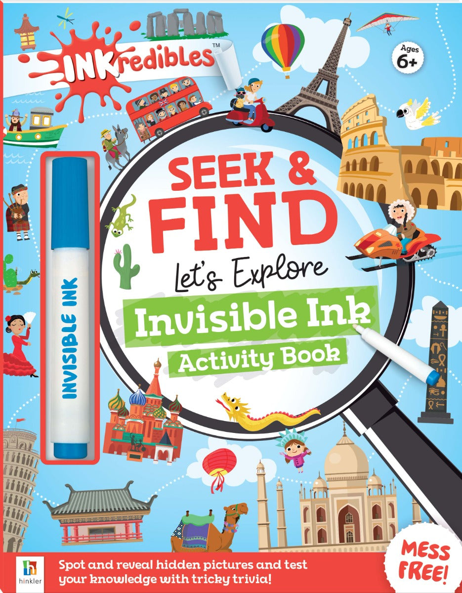 Buy Hinkler Inkredibles Seek and Find Let's Explore Book | Yallatoys.com