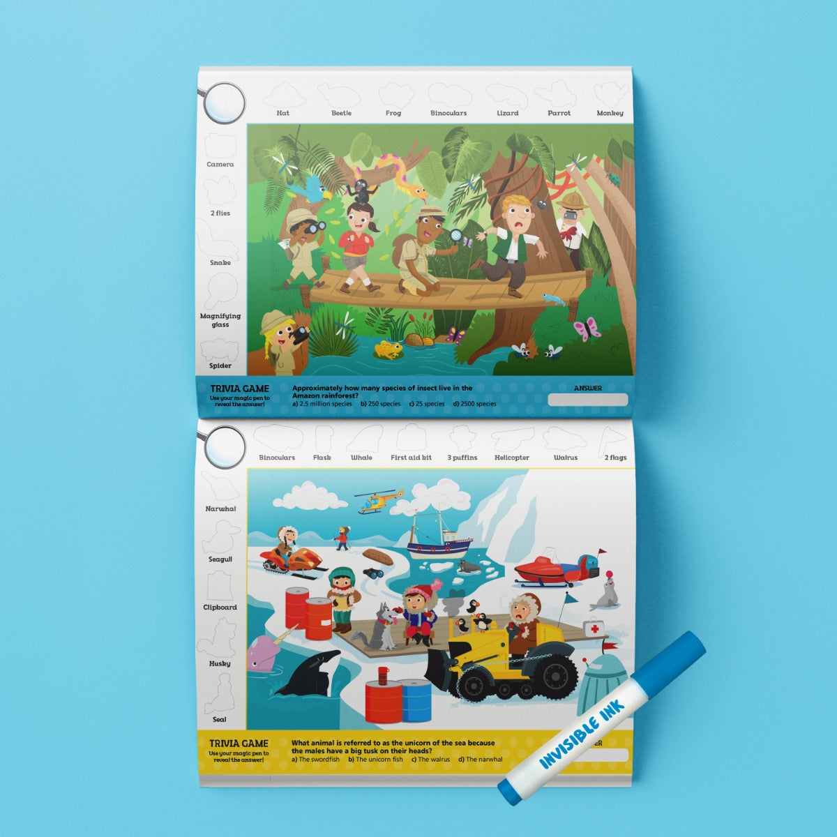 Buy Hinkler Inkredibles Seek and Find Let's Explore Book | Yallatoys.com