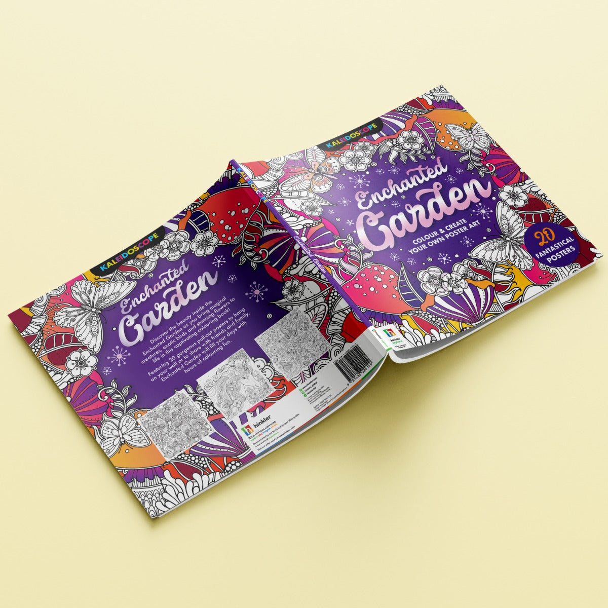 Buy Hinkler Kaleidoscope Colouring Enchanted Garden | Yallatoys.com