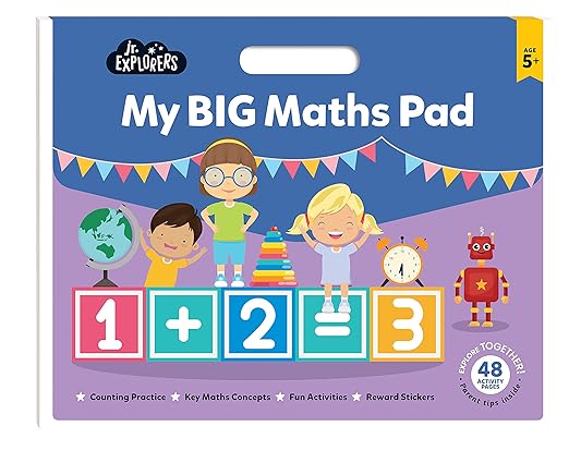 Buy Hinkler Junior Explorers My Big Maths Pad | Yallatoys.com