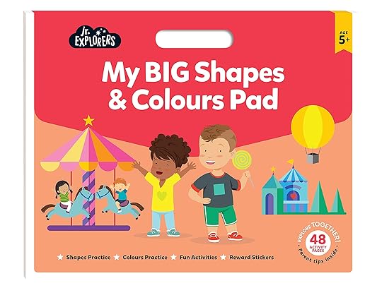 Buy Hinkler Junior Explorers My Big Shapes and Colours Pad | Yallatoys.com