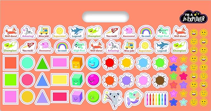 Buy Hinkler Junior Explorers My Big Shapes and Colours Pad | Yallatoys.com