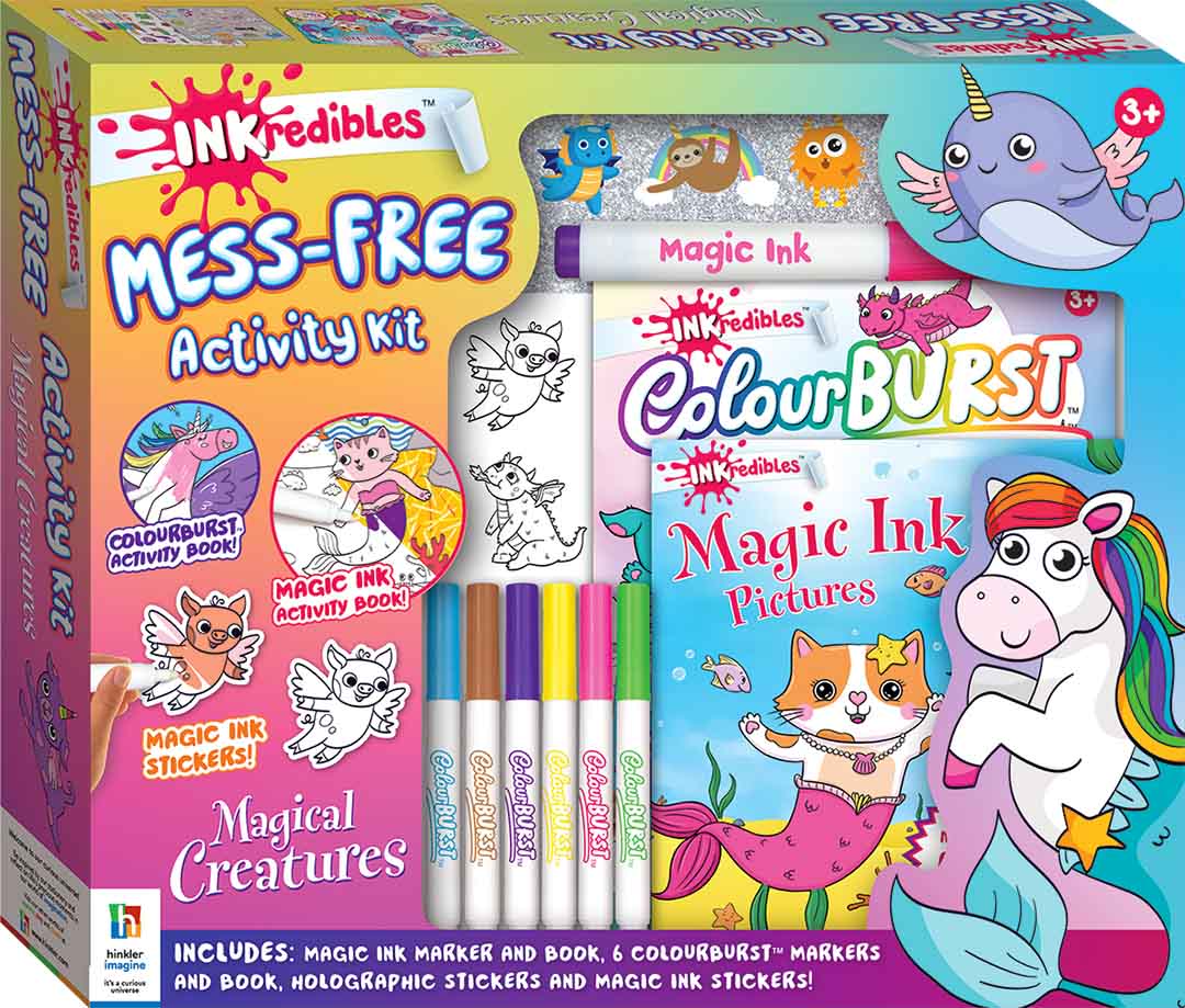 Buy Hinkler Inkredibles Activity Kit Magical Creatures | Yallatoys.com