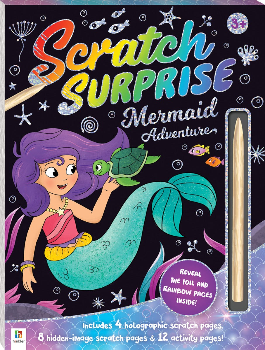 Buy Hinkler Scratch Surprise Mermaid Adventure Large | Yallatoys.com