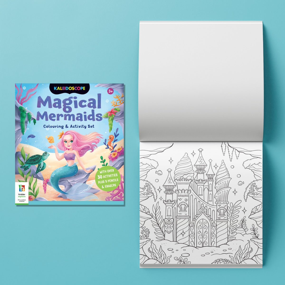 Buy Hinkler Magical Mermaids Colouring & Activity Set | Yallatoys.com