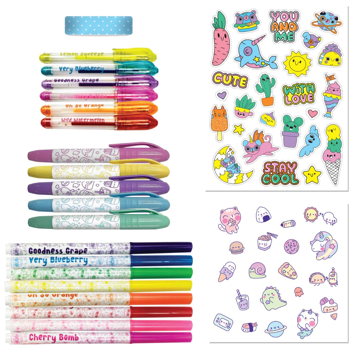 Buy Hinkler Kaleidoscope Colouring: Kawaii Ultimate Activity Kit | Yallatoys.com