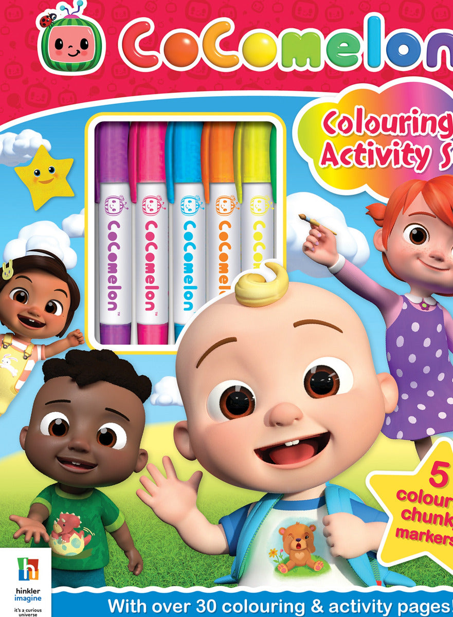 Buy Hinkler Cocomelon Kaleidoscope Colouring Kit | Yallatoys.com