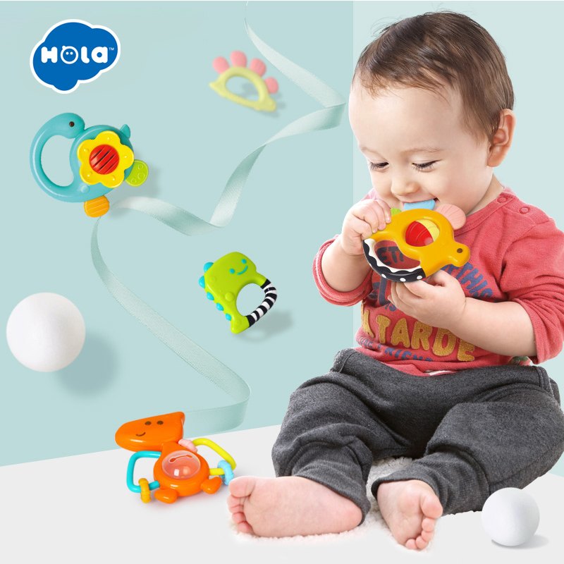 Buy Hola Dinosaur Rattles (Sold Separately Subject To Availability) | Yallatoys.com