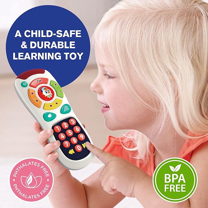 Buy Hola My Remote with Music Light Language Toy | Yallatoys.com