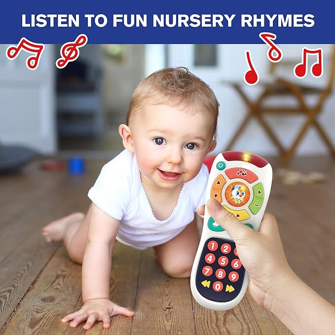 Buy Hola My Remote with Music Light Language Toy | Yallatoys.com