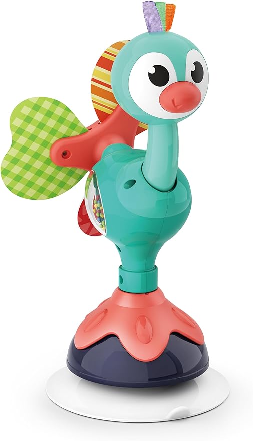 Buy Hola Highchair Toy With Suction Mealtime Toys Peacock
 | Yallatoys.com