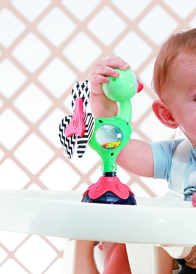 Buy Hola Highchair Toy With Suction Mealtime Toys Peacock
 | Yallatoys.com