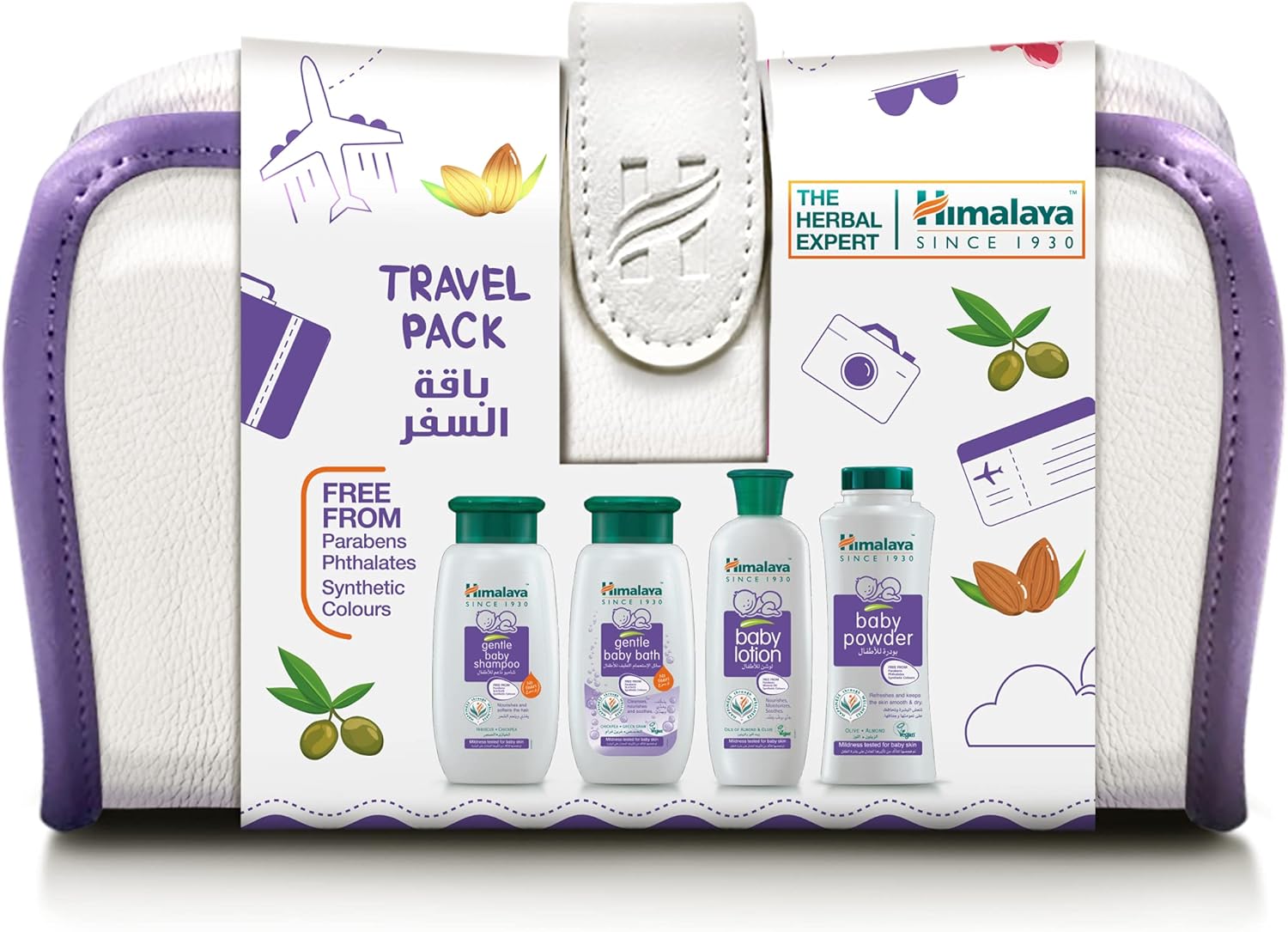 Himalaya  Baby Care Travel Kit  100ml Set Himalaya Yallatoys