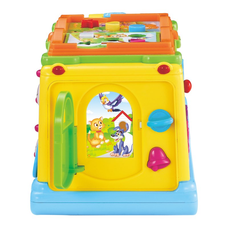 Buy Hola Keep Me Busy School Bus with Light Music & Electric Universal | Yallatoys.com