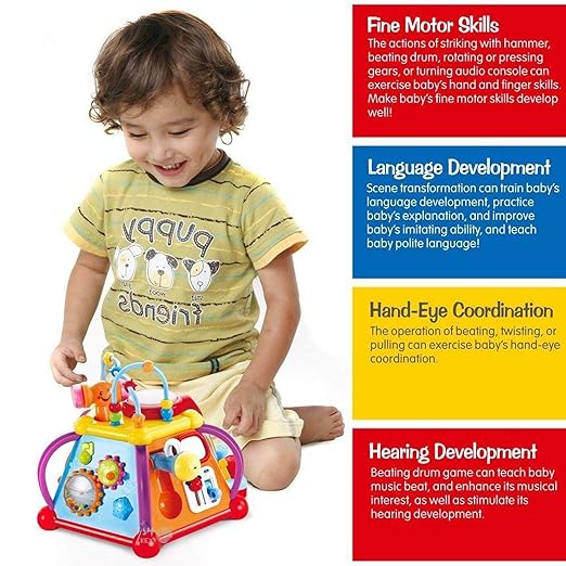 Buy Hola Activity Pyramid With Music Light & Games | Yallatoys.com