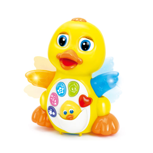 Buy Hola Dancing Duck with Light Music & Electric Universal Toy | Yallatoys.com