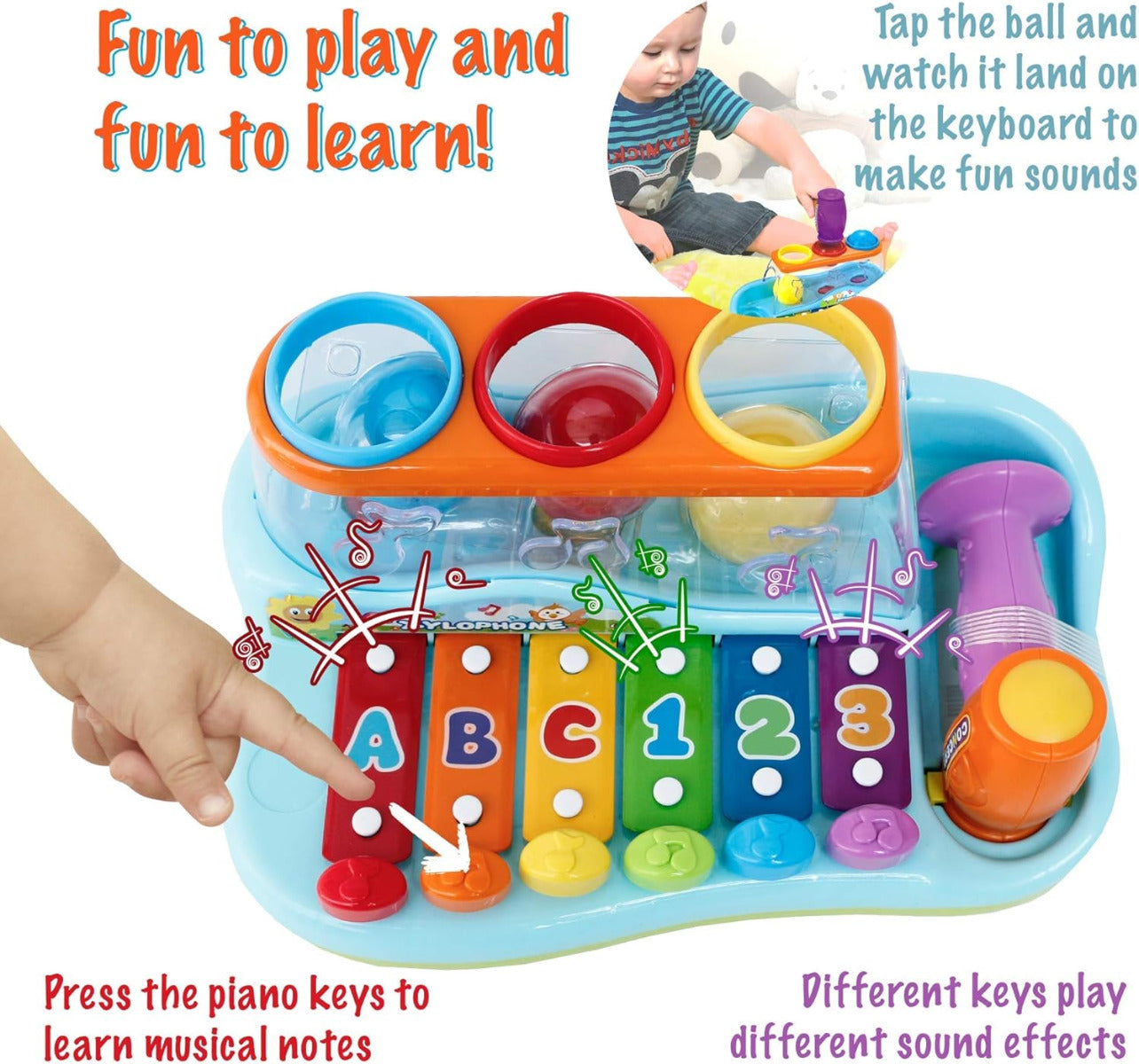 Buy Hola Pop N Play Music Center | Yallatoys.com